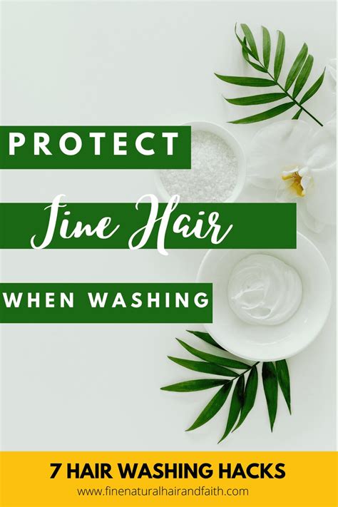Hair Washing Hacks To Save Fine Hair Fine Natural Hair And Faith