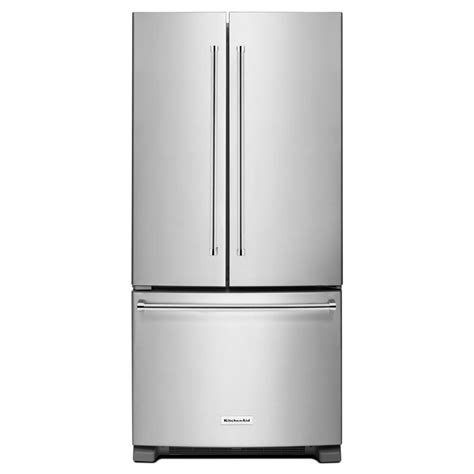 Find great deals when you shop best buy® today. KitchenAid 33 in. W 22.1 cu. ft. French Door Refrigerator ...