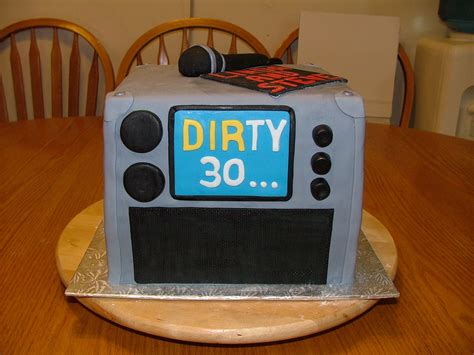 Karaoke Machine Cake — Birthday Cakes Husband 30th Birthday Karaoke