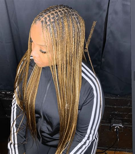15 Stylish Knotless Box Braids With Color Ideas The Fshn