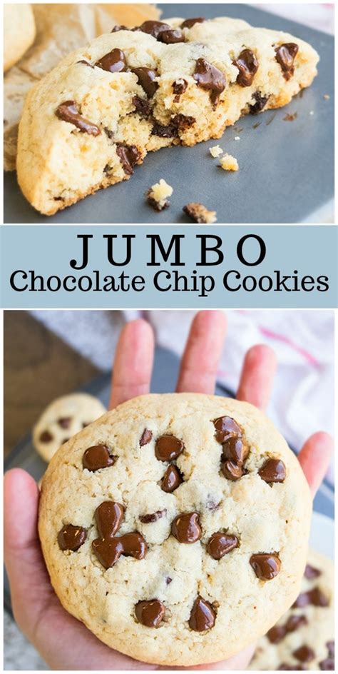 Make traditional spanish christmas cookies for the holidays. Jumbo Chocolate Chip Cookies - Recipe Girl