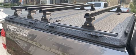 2021 Ford F 250 Super Duty Rhino Rack Heavy Duty Bar Roof Rack For