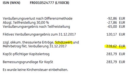 Darin sind alle erträge aus wertpapieren und einlagen. Steuerbescheinigung Bank