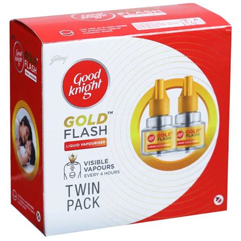 Good Knight Gold Flash 2 Refills 45ml2 Oil Combo Online Grocery