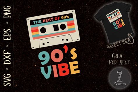 90s Vibe Cassette Tape By Zemira Thehungryjpeg