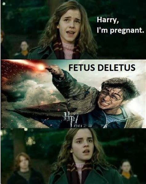 FETUS DELETUS Lmao Harry Potter Memes Hilarious Harry Potter