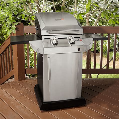 Char Broil 2 Burner Infrared Gas Grill With Folding Side