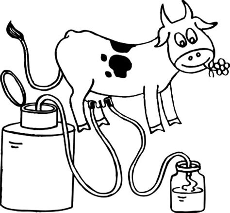 Plus, coloring helps kids practice the fine motor skills they need for writing. Milking Cow Coloring Pages : Color Luna