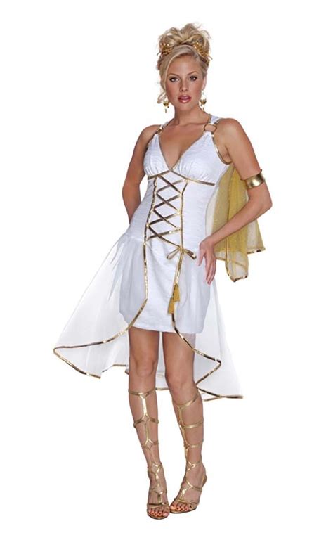 Sexy Grecian Goddess Greek Queen Womens Adult Fancy Dress Halloween