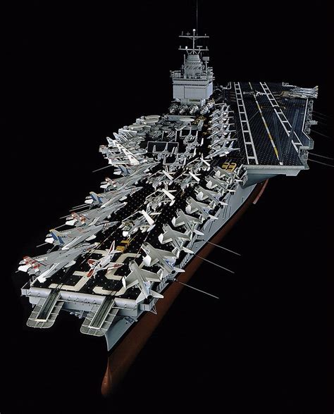 In 1982 The Museum Acquired This 11 Foot Model Of The Aircraft Carrier
