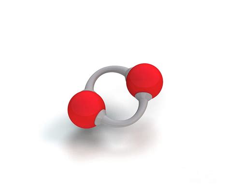 Oxygen Molecule Photograph By Mikkel Juul Jensenscience Photo Library