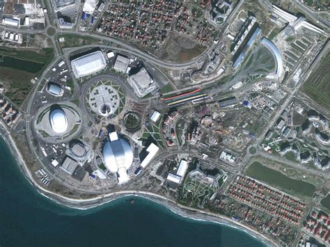 Sochi 2014 Olympic Park From The Sky 2 Architecture Of The Games
