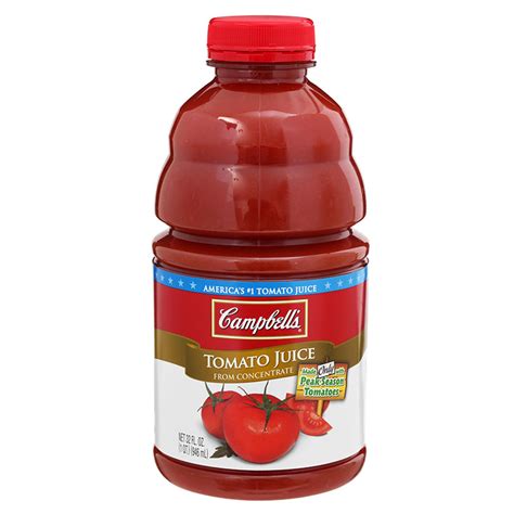 Campbells Tomato Juice 946ml Tops Online