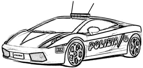 Antique fire truck with bell. Crime Stopper Police Car Coloring Page - Police Car Car ...