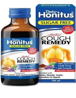 Buy Dabur Honitus Sugar Free Cough Syrup Ayurvedic Cough Cold