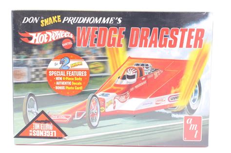 Amt 1049amt Don The Snake Prudhomme Hot Wheels Wedge Dragster