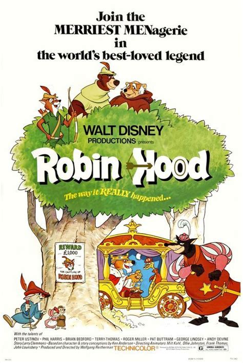 Robin Hood S Movie Phreek In Disney Movie Posters