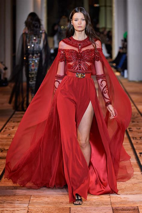 Paris Fashion Week Zuhair Murad Spring 2020 Couture Collection Tom