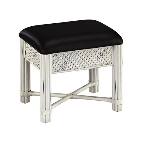 Discover vanities & vanity benches on amazon.com at a great price. Shop Home Styles 18.75-in H Rubbed White/Black Rectangular ...