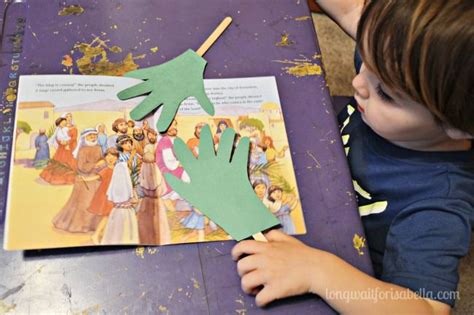 Palm Sunday Craft And Study For Preschoolers Palm Sunday Crafts Palm