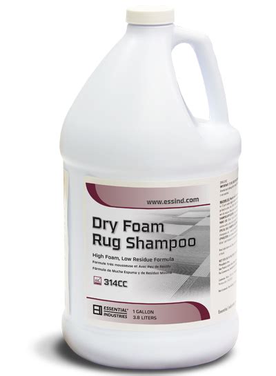 Dry Foam Rug Shampoo Essential Industries