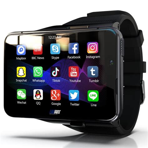 Android Smart Watch 288 Pollici Big Square Touch Screen Ram 4g Rom 64g