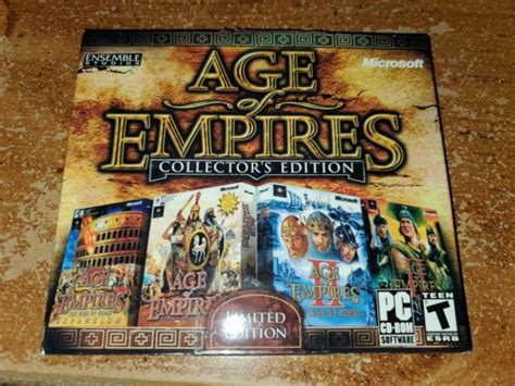 Age Of Empires Collectors Edition 2006 Pc Ebay