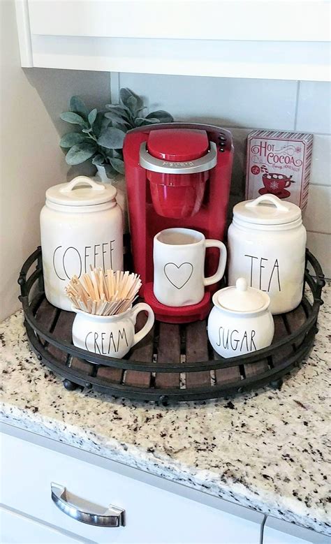 However, kitchen carts work for more than just storage—they make great coffee stations, too. Pin by Danijela | coffeestylish on Rae Dunn decor and ...