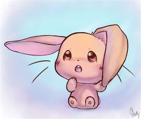 How to draw a cartoon pig cute and easy step by step. Baby Bunny | Bunny drawing, Cute animal drawings kawaii, Bunny art