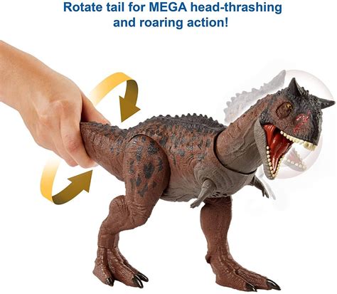 Mattel Jurassic World Primal Attack Control N Conquer Carnotaurus Toro