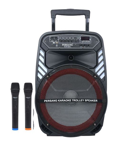 Longitude 15a Trolley Speakers For Home And Party Persang Karaoke
