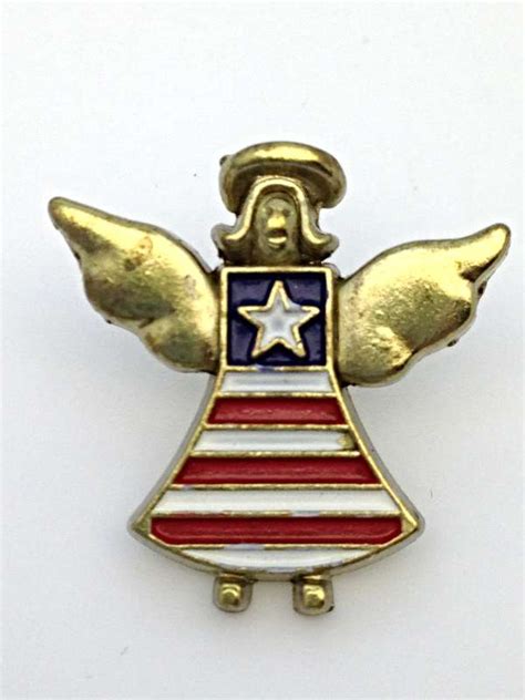 Patriotic Angel Lapel Pin Pack Of 50