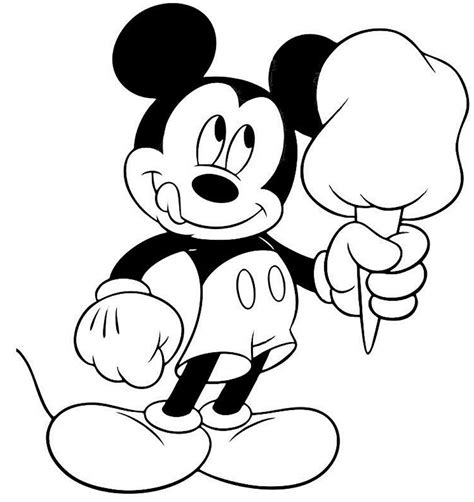 Mickey Para Pintar