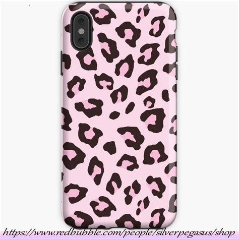 Leopard Print Pink Chocolate Iphone Case And Cover By Silverpegasus