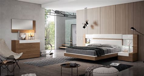 Buy wooden bedroom furniture online at urban ladder. Mar Bedroom in Walnut & White by ESF w/Options