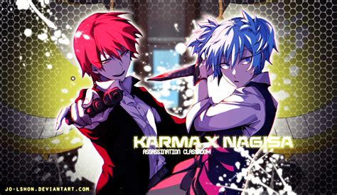 Karma X Nagisa Bestsinceday1 Wallpaper 39263323 Fanpop