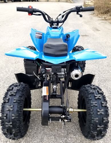 50cc Gas Atv Sport Quad With Electric Start And Throttle Limiter W 58cc