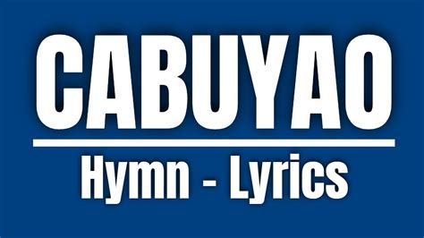 This email address is being protected from spambots. Cabuyao Hymn | Lyrics | Las Tv - YouTube