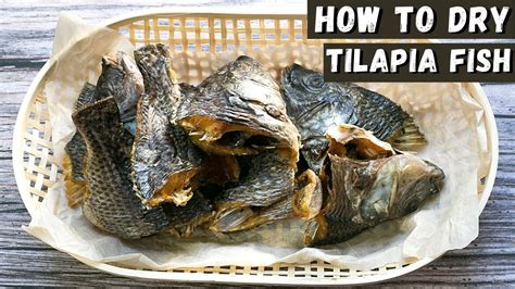 How To Dry Fish Drying Tilapia Fish For Storage Youtube