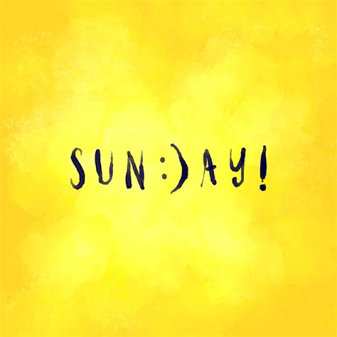 Sunday - Sunday Social