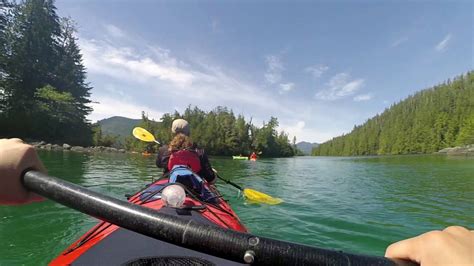 Kayaking In Ucluelet British Columbia Canada Youtube
