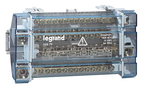 Legrand 004879 Répartiteur Modulaire Monobloc Tétrapolaire à Bornes 15