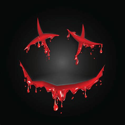 270 Bloody Smiley Face Stock Illustrations Royalty Free Vector