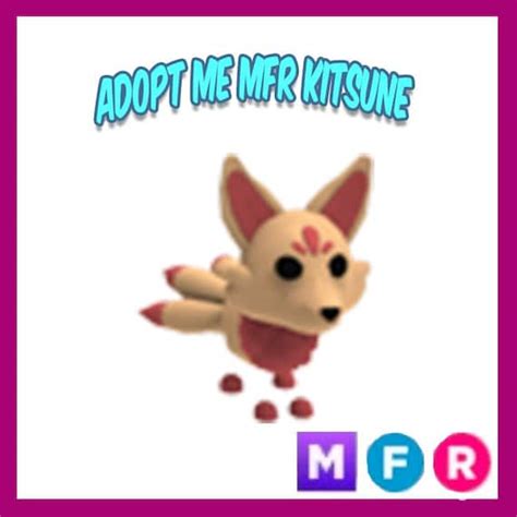 Adopt Me Mfr Kitsune Mega Neon Fly Ride Cheap And Fast Etsy