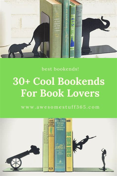 The Coolest Bookend Designs For Book Lovers Bookends Unique