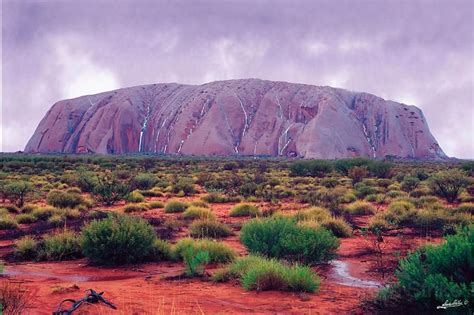 Desert Storm Photo By Steve Strike Ayers Rock Australia Wonders Of