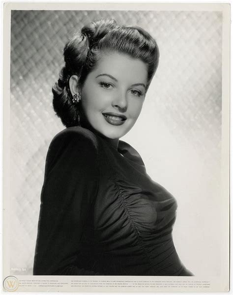 Vintage 1940s Barbara Bates Glamorous Pin Up Hollywood Regency