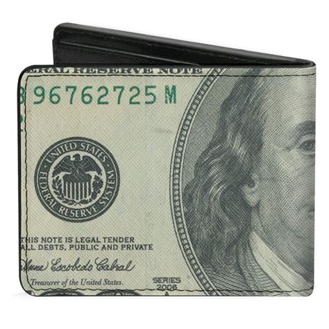 Bi Fold Wallet 100 Dollar Bill Close Up In 2022 Bi Fold Wallet