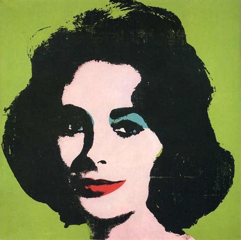 Liz Taylor 1964 Andy Warhol Roy Lichtenstein