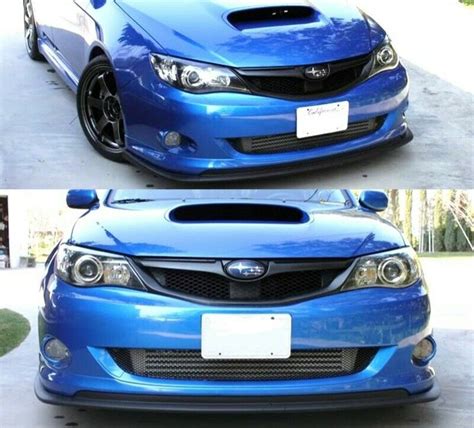 Aero D Autos Subaru Impreza Hatchback Wrx S Front Bumper Lip Splitter